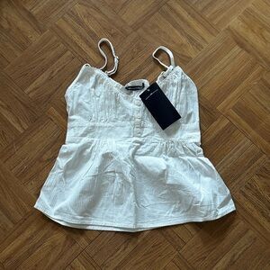 Brandy Melville White  Top